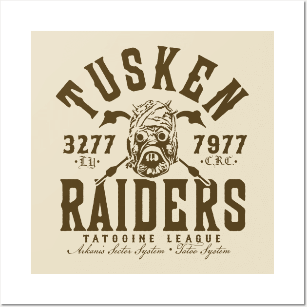 Tusken Raiders Wall Art by MindsparkCreative